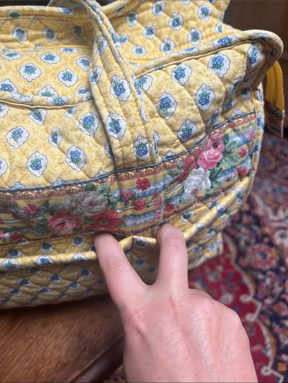 Vera Bradley Diaper Bag in Retired Elizabeth Pattern
